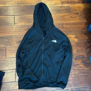 North face men's full fleece zip jacket